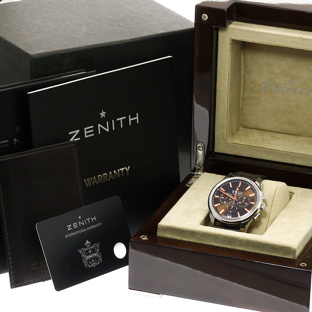 ZENITH Captain El Primero 03.2110.400 Chronograph Brown Dial Automatic Men's Watch_931729