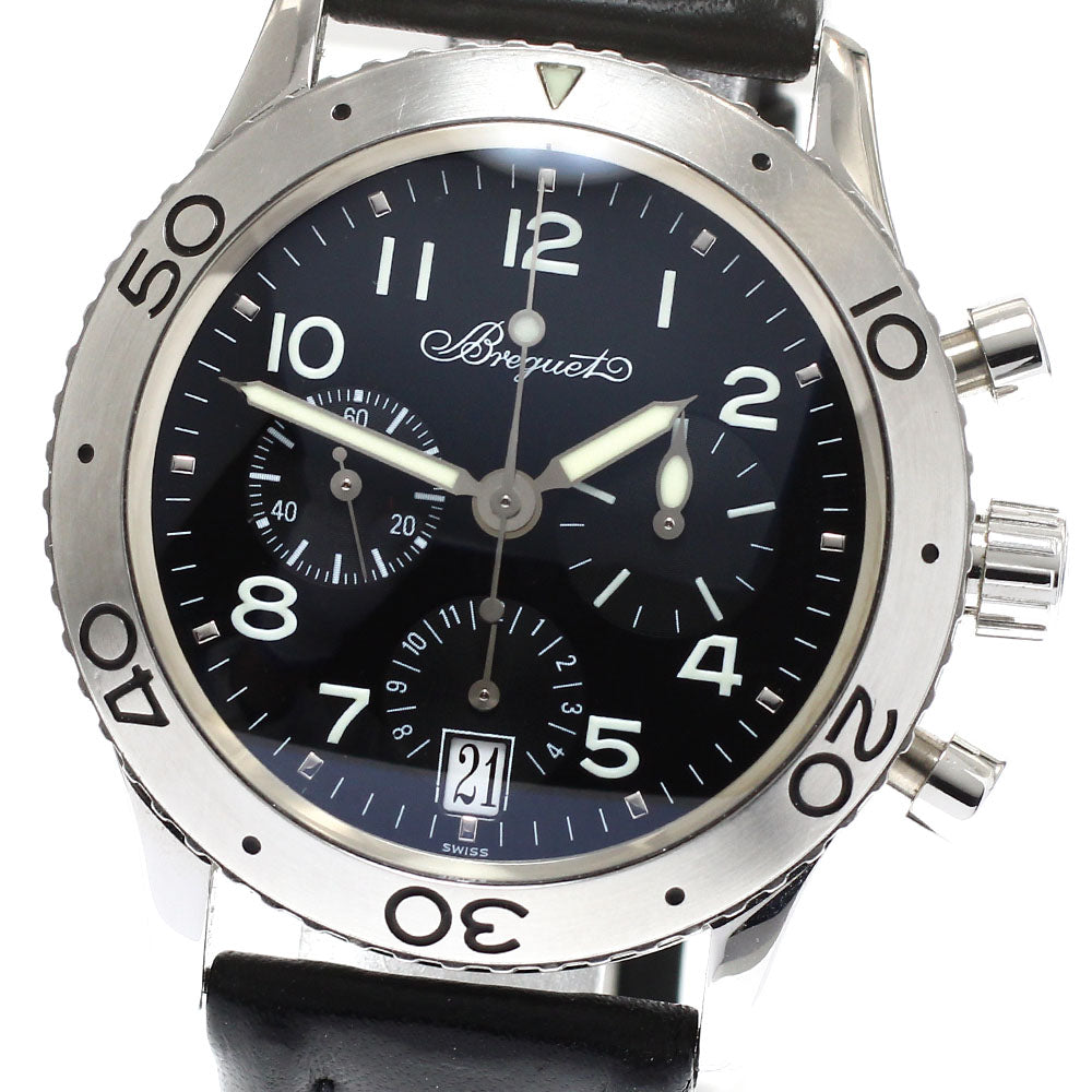 Breguet Transatlantic 3820 Date Chronograph Automatic Men's Watch_931760