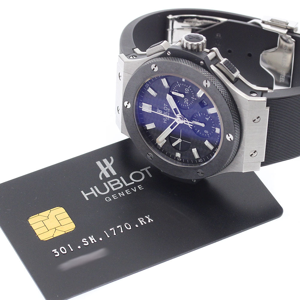 HUBLOT Big bang steel 301.SM.1170.RX Date black Dial Automatic Men's Watch_931772