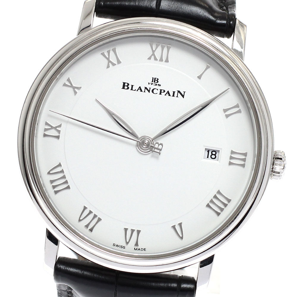 Blancpain Villeret Ultra Slim 6651-1127-5513 Date white Dial Automatic Men's Watch_931806
