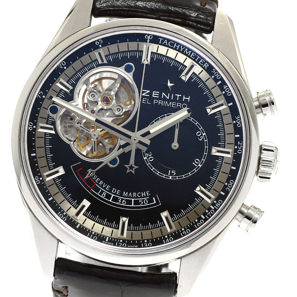 ZENITH El Primero Chronomaster Open 03.2080.4021 Power reserve black Dial Automatic Men's Watch_931810