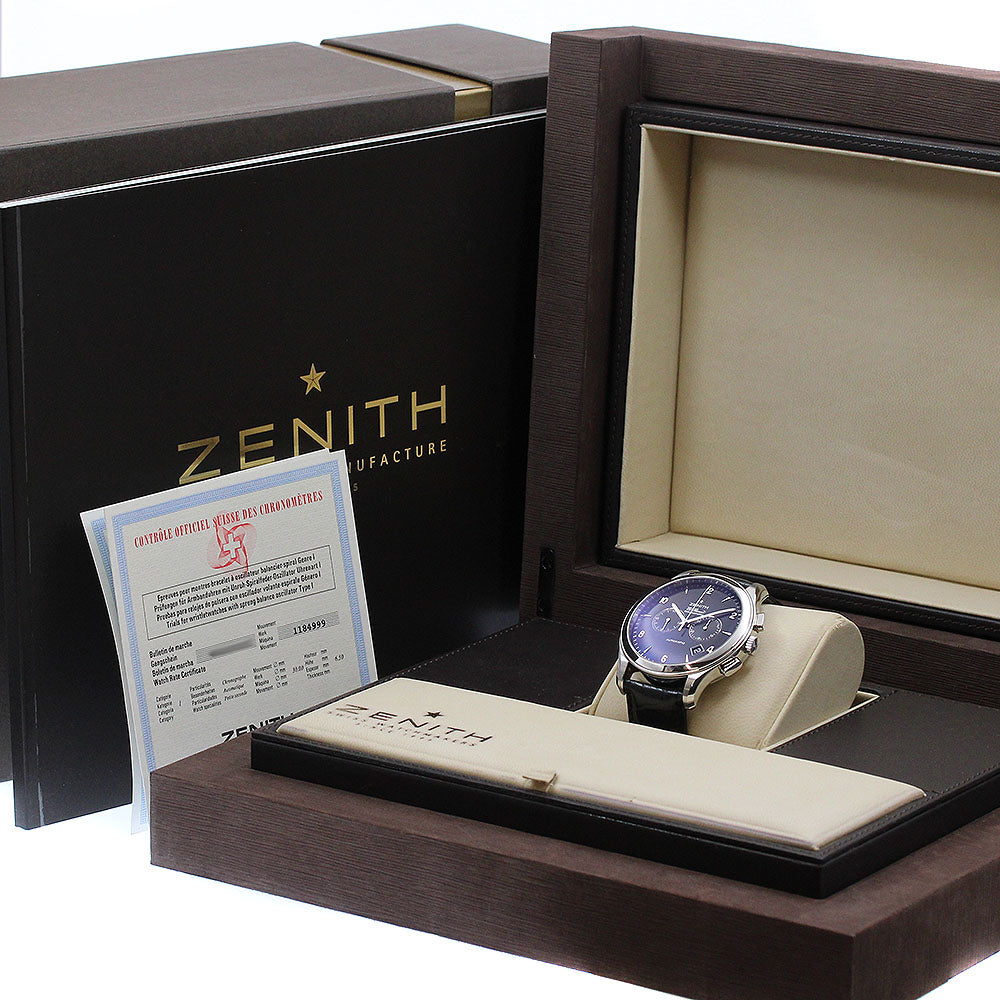ZENITH Grand Class El Primero 03.0520.4002/21.C492 Chronograph Date black Dial Automatic Men's Watch_931827