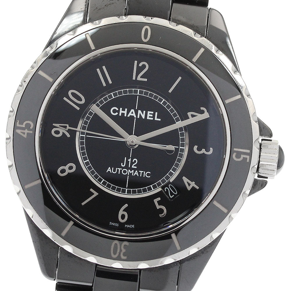 CHANEL J12 42MM H2980 Black ceramic black Dial Automatic Men's Watch_931831