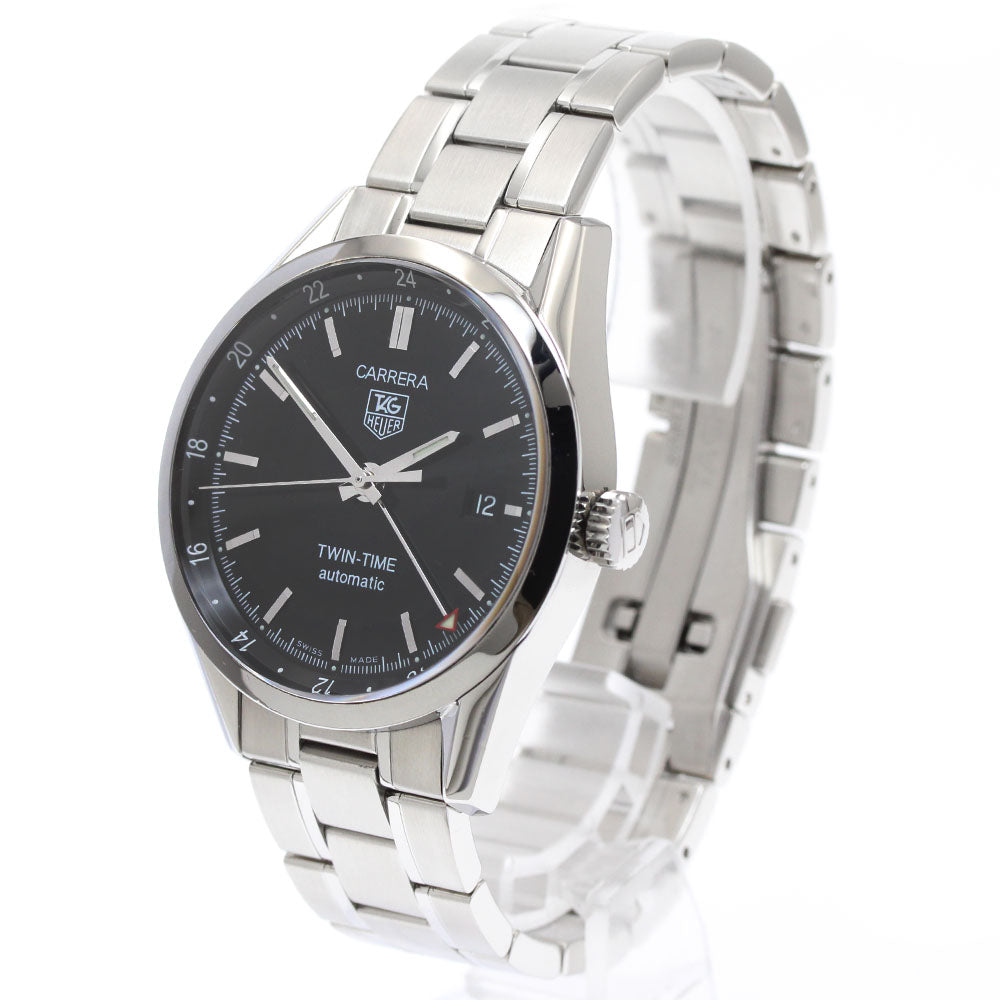 TAG HEUER Carrera twin time WV2115-0 Date GMT Automatic Men's Watch_931833