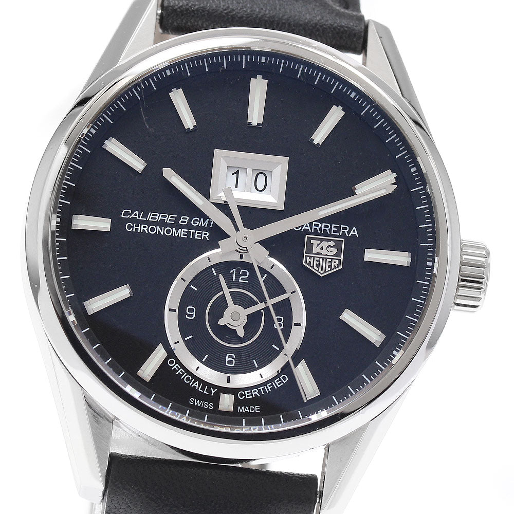 TAG HEUER Carrera WAR5010 Grand Date GMT Caliber 8 Automatic Men's Watch_931845