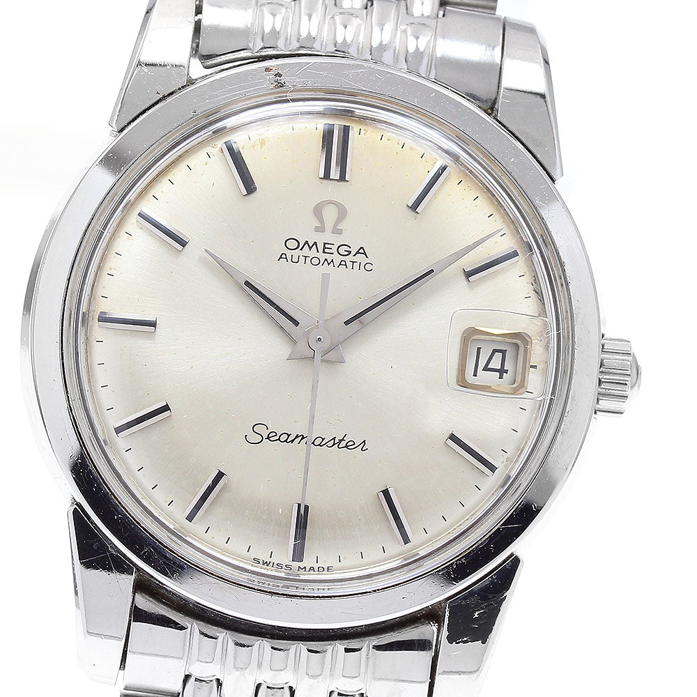 OMEGA Seamaster 166.067 Cal.565 Date Rice Bracelet Automatic Men's Watch_931863