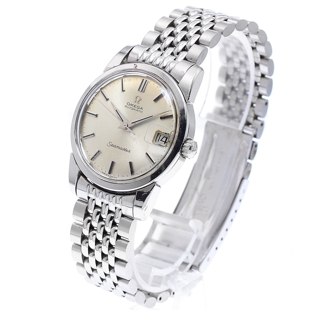 OMEGA Seamaster 166.067 Cal.565 Date Rice Bracelet Automatic Men's Watch_931863