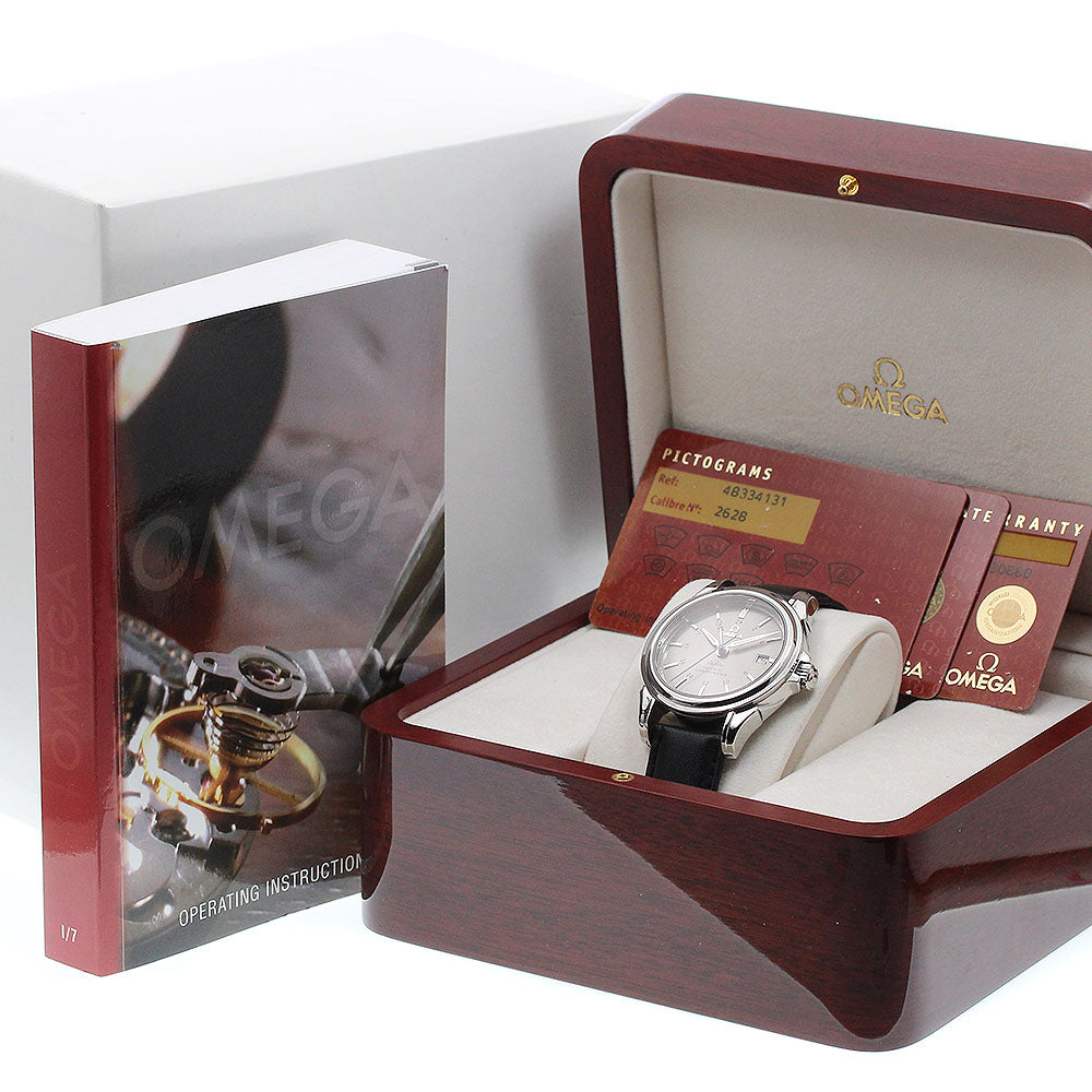 OMEGA De Ville Coaxial 4833.41.31 GMT Gray Dial Automatic Men's Watch_931872