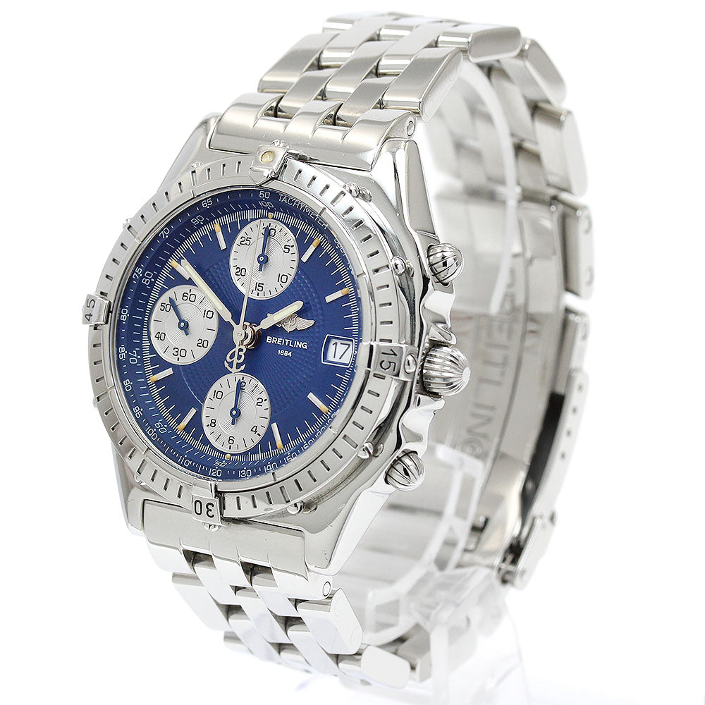 BREITLING Chronomat A13050.1 Chronograph Navy Dial Automatic Men's Watch_931882