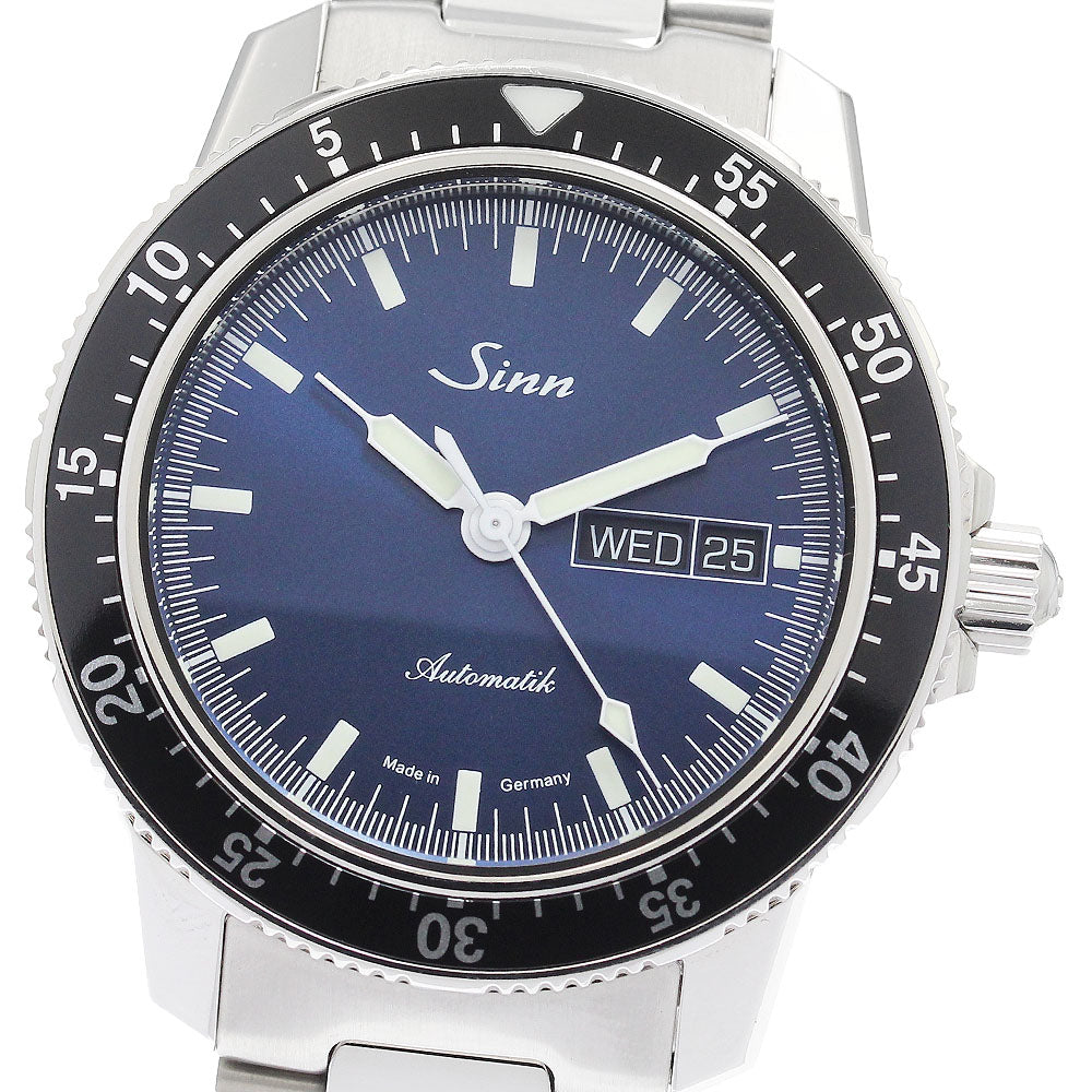 Sinn 104 104.ST.SA.IB Day date blue Dial Automatic Men's Watch_931891