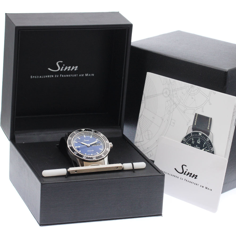 Sinn 104 104.ST.SA.IB Day date blue Dial Automatic Men's Watch_931891