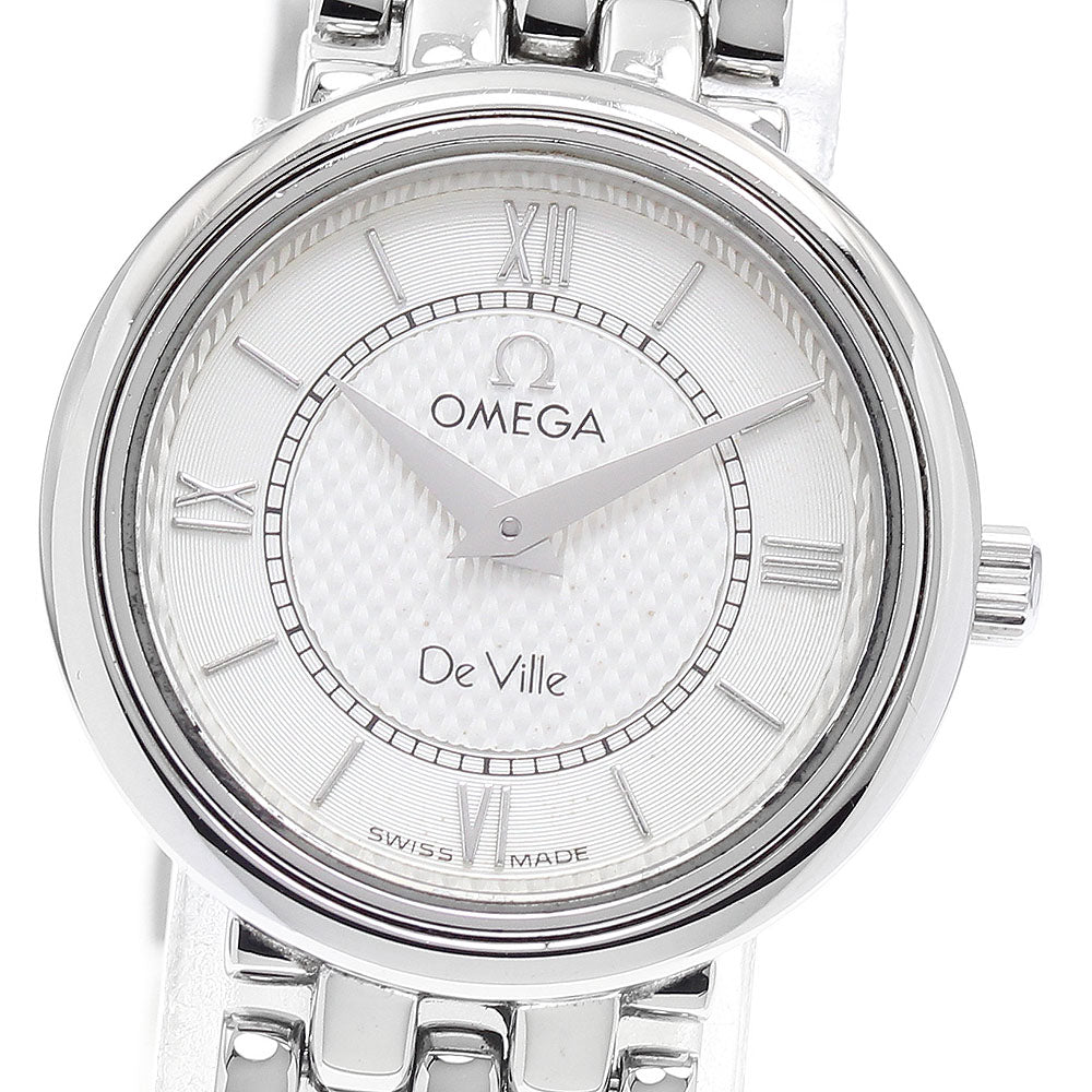 OMEGA De Ville 7574.31 Silver Dial Quartz Ladies Watch_931922