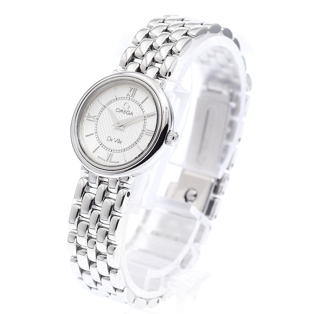 OMEGA De Ville 7574.31 Silver Dial Quartz Ladies Watch_931922