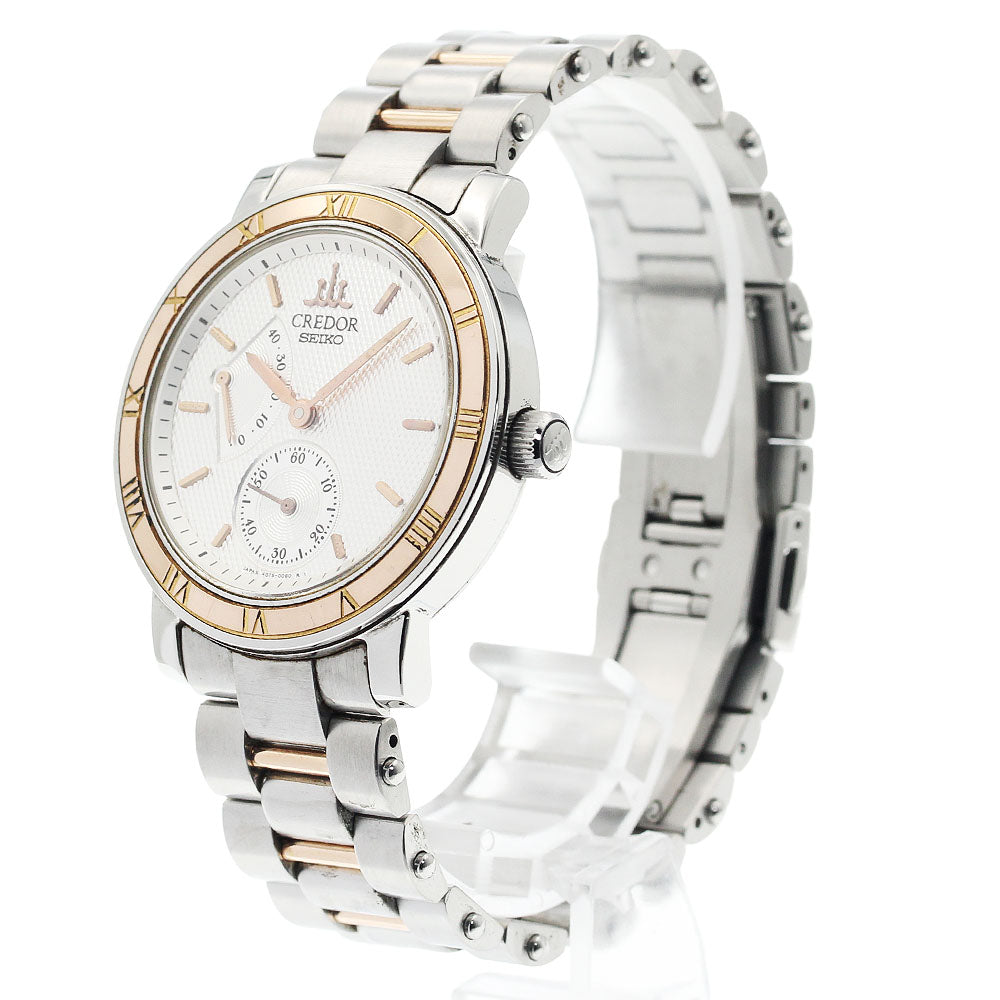 SEIKO CREDOR GCAY992/4S79-0020 Power reserve Hand Winding Men's Watch_931941