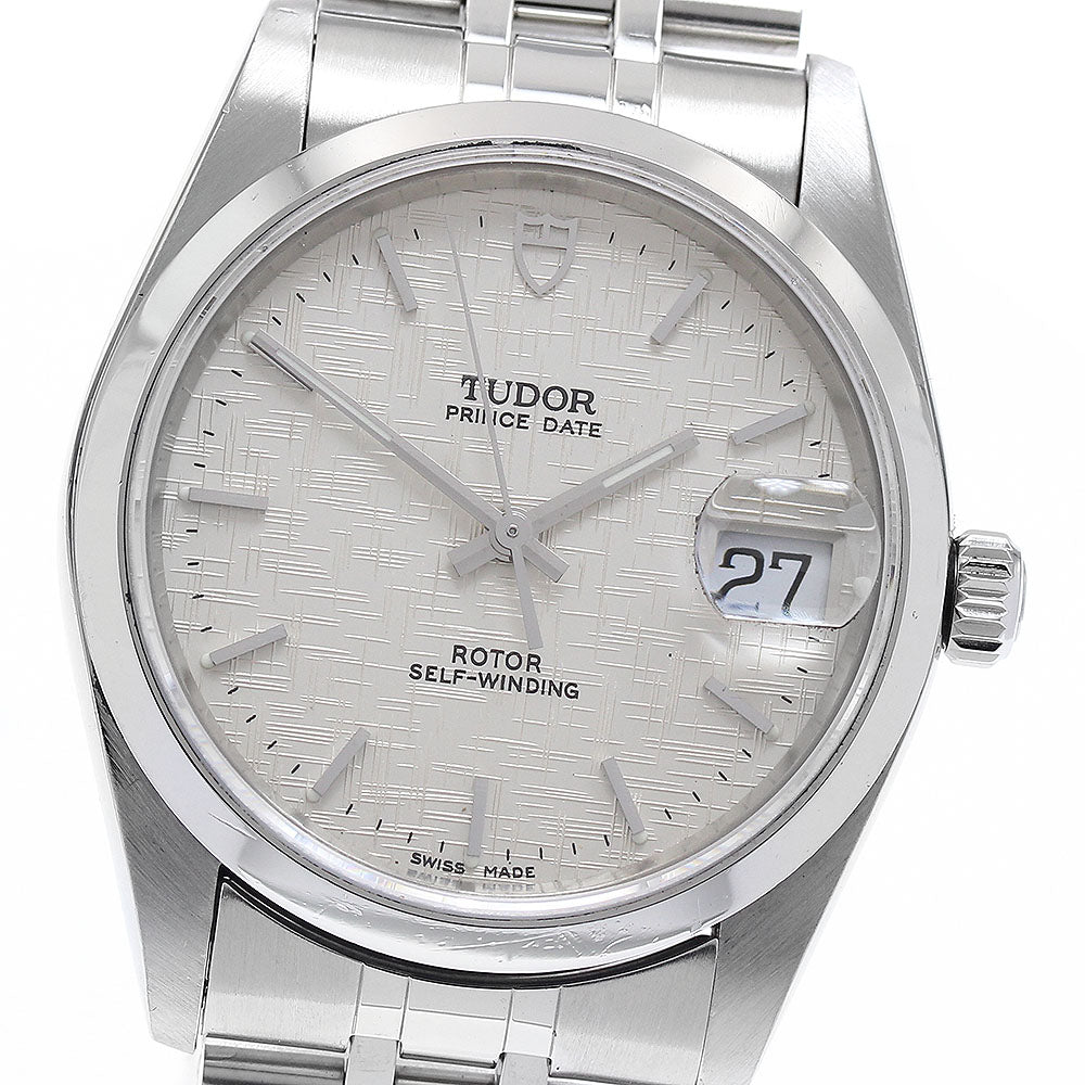 TUDOR Prince Date 74000N Silver Dial Automatic Men's Watch_932004