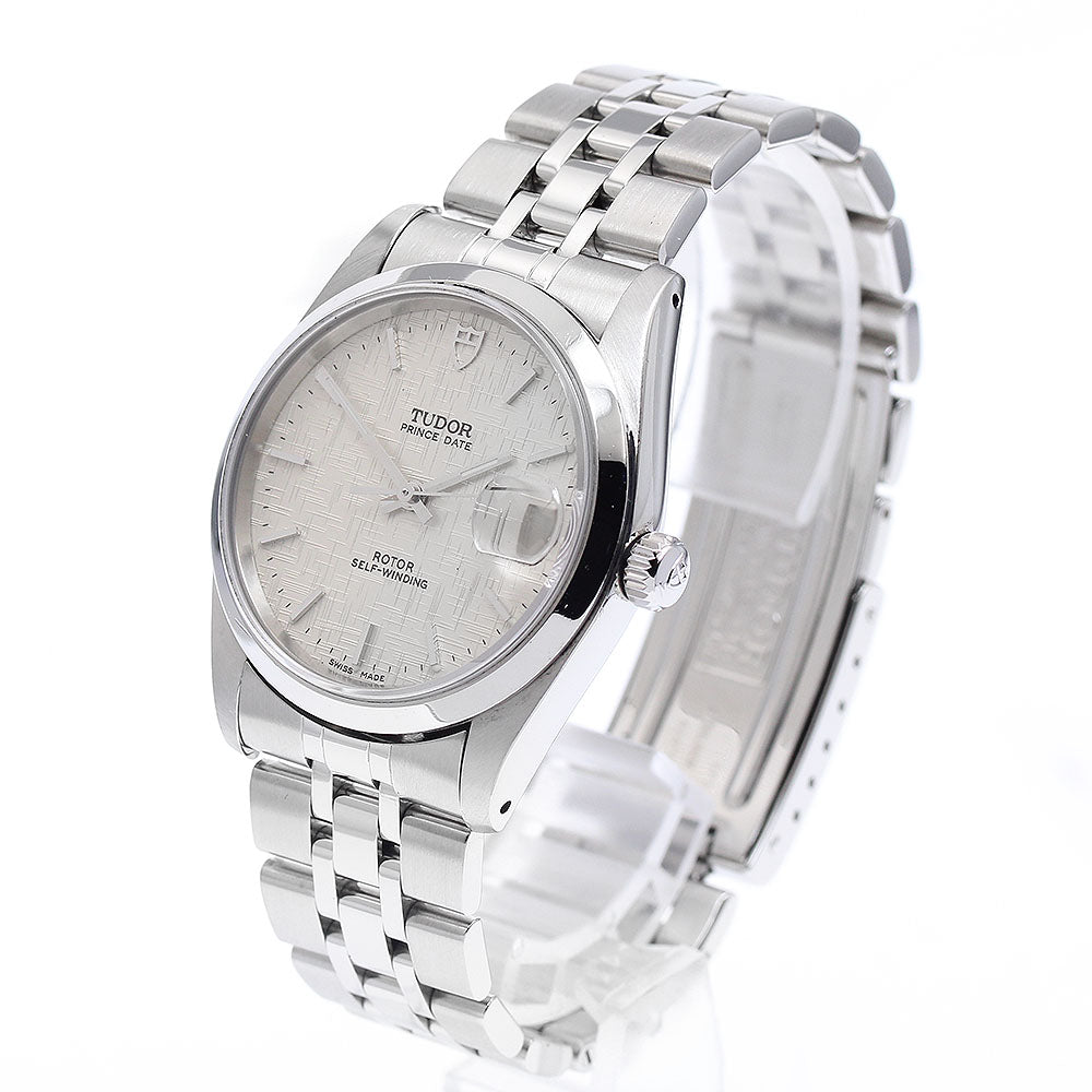 TUDOR Prince Date 74000N Silver Dial Automatic Men's Watch_932004