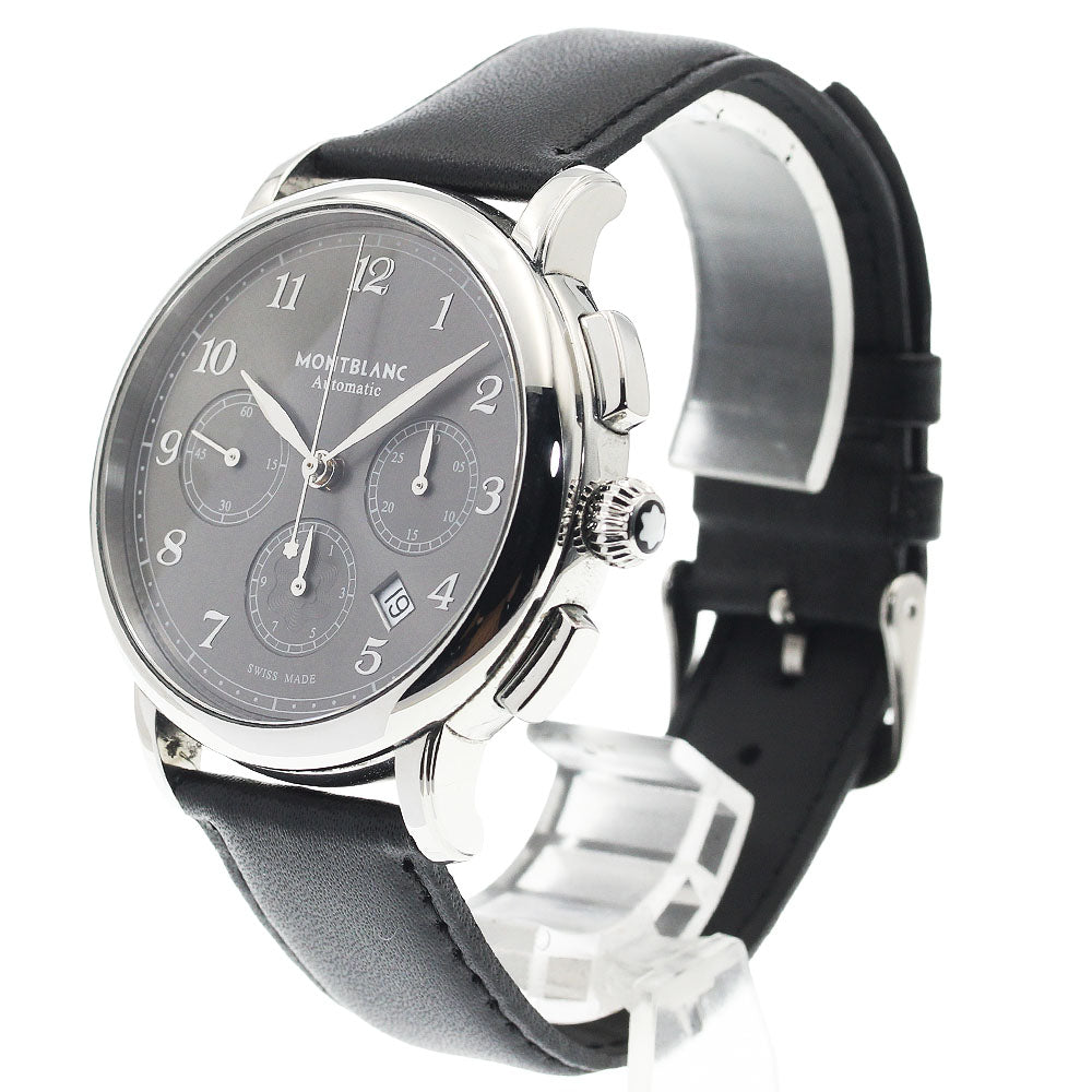 MONTBLANC Star Legacy MB118515 Date Chronograph gray Dial Automatic Men's_932144