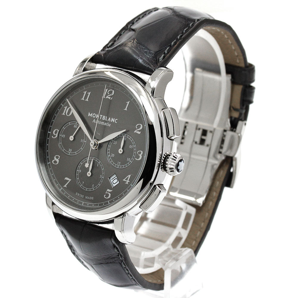 MONTBLANC Star Legacy 118515 Date Chronograph gray Dial Automatic Men's Watch_932146