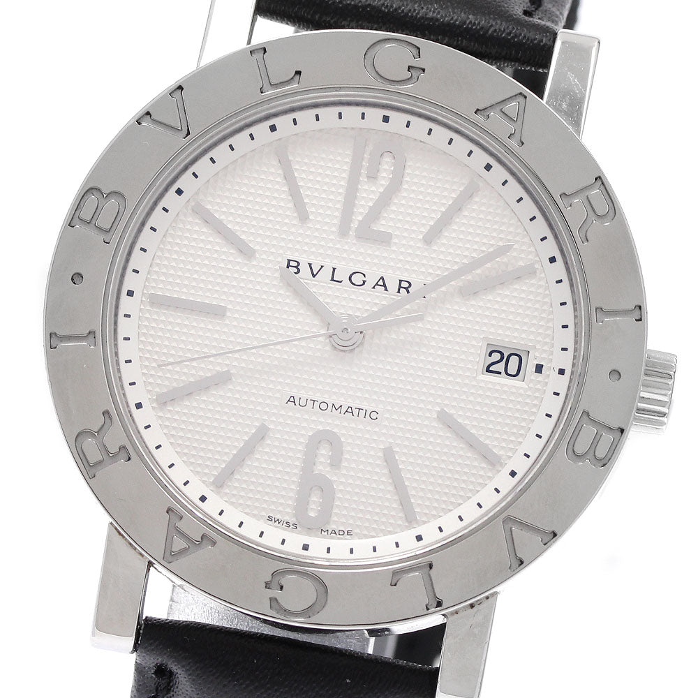BVLGARI BVLGARIBVLGARI BB38SL Date Silver Dial Automatic Men's Watch_932154