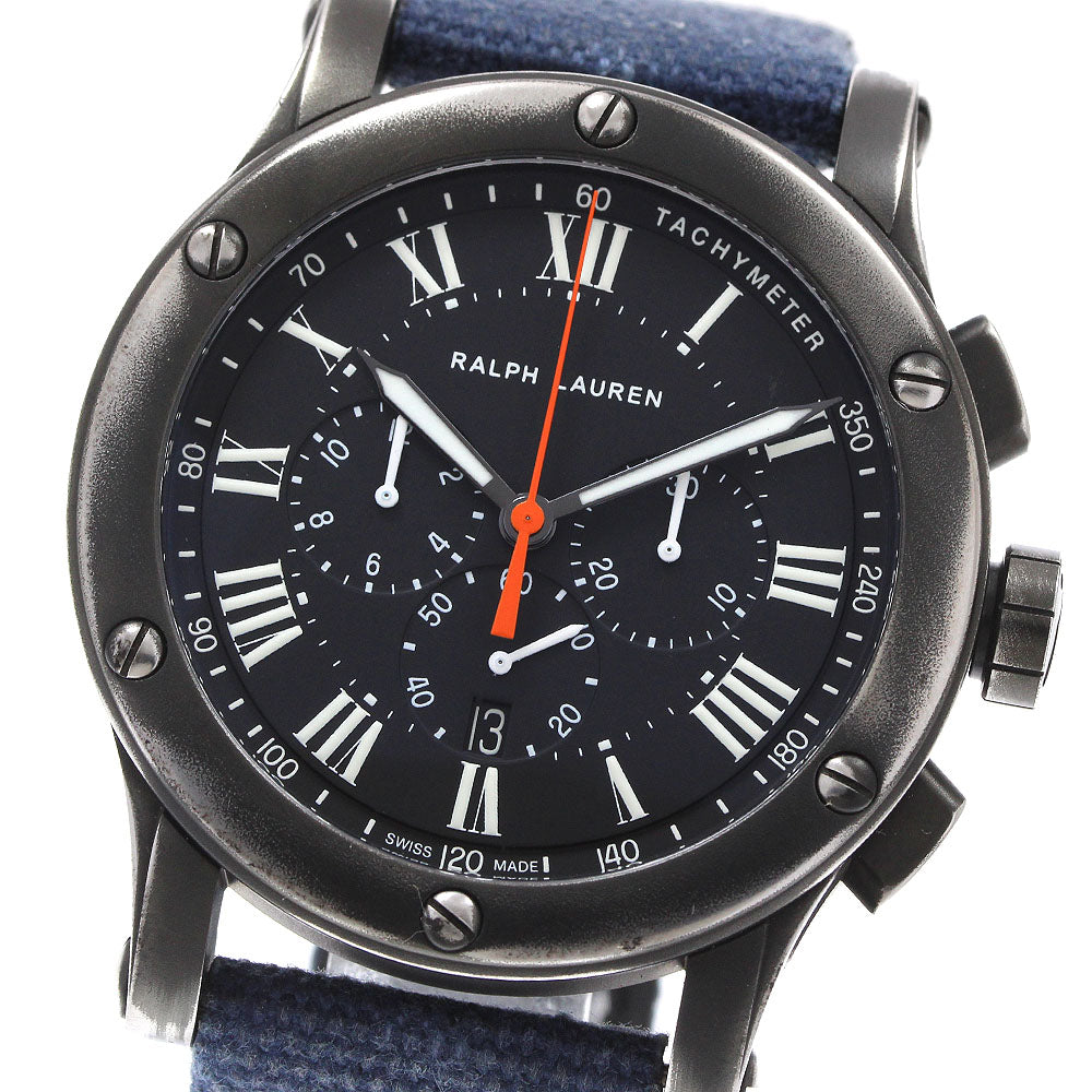 RALPH LAUREN RL67 Safari K02300/R0230900 Chronograph Automatic Men's_932155