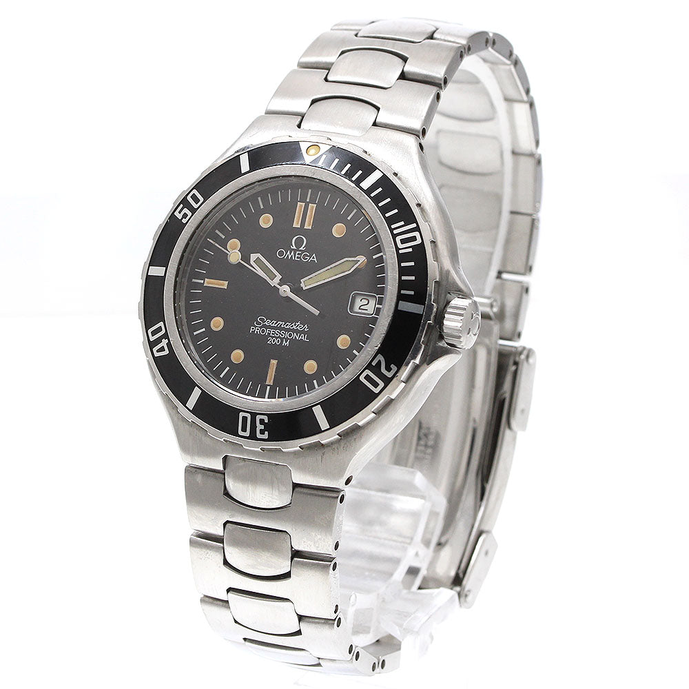 OMEGA Seamaster200 Date black Dial Quartz Men's Watch_932175