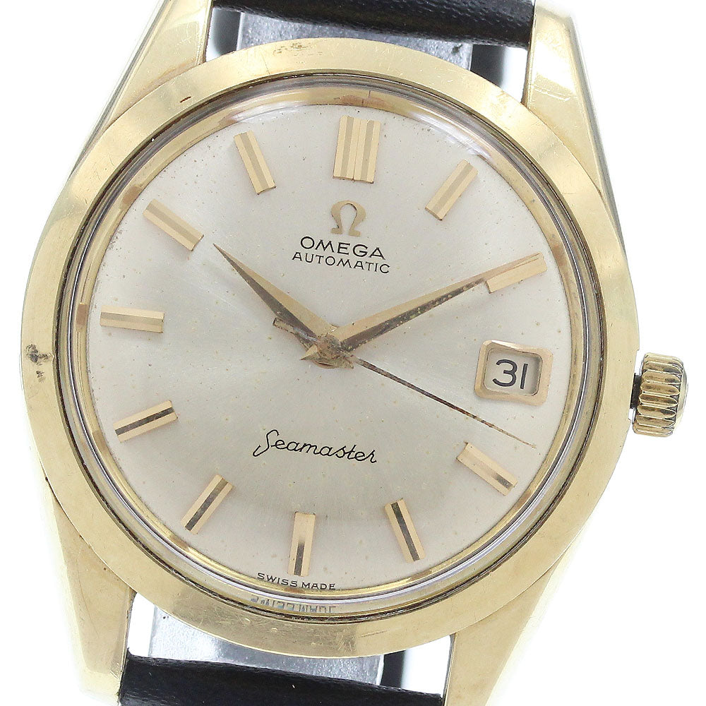 OMEGA Seamaster 166.010-62 Date Cal.562 Silver Dial Automatic Men's Watch_932186