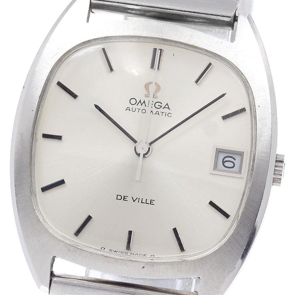 OMEGA De Ville 162.045 Date cal.1002 Silver Dial Automatic Men's Watch_932231