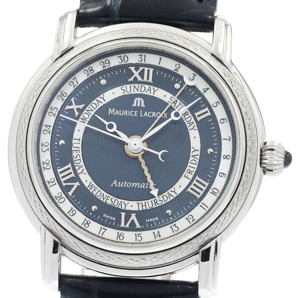 MAURICE LACROIX Masterpiece Five Hands MP6327 Limited to 299 Standard Navy/white shell Dial Automatic Men's Watch_932251