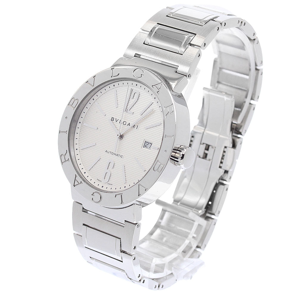 BVLGARI BVLGARIBVLGARI BB42SS Date Silver Dial Automatic Men's Watch_932259