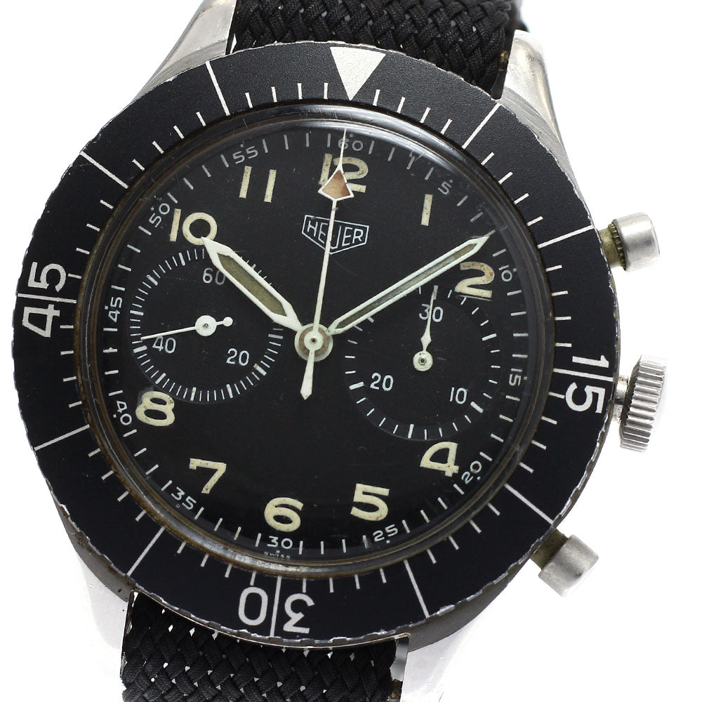 Heuer Military BUNDESWEHR Flyback 1550SG Chronograph Hand Winding Men's_932283