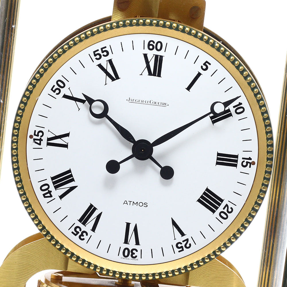 JAEGER-LECOULTRE Atmos 5834 Air Clock white Dial air Men's Table clock_932286