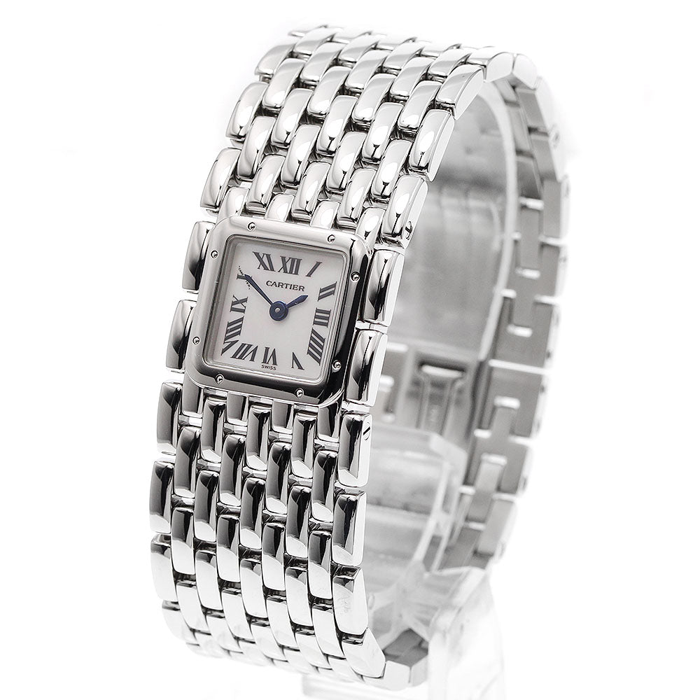 CARTIER PANTHERE Ribbon W61001T9 Shell dial White shell Dial Quartz Ladies Watch_932299