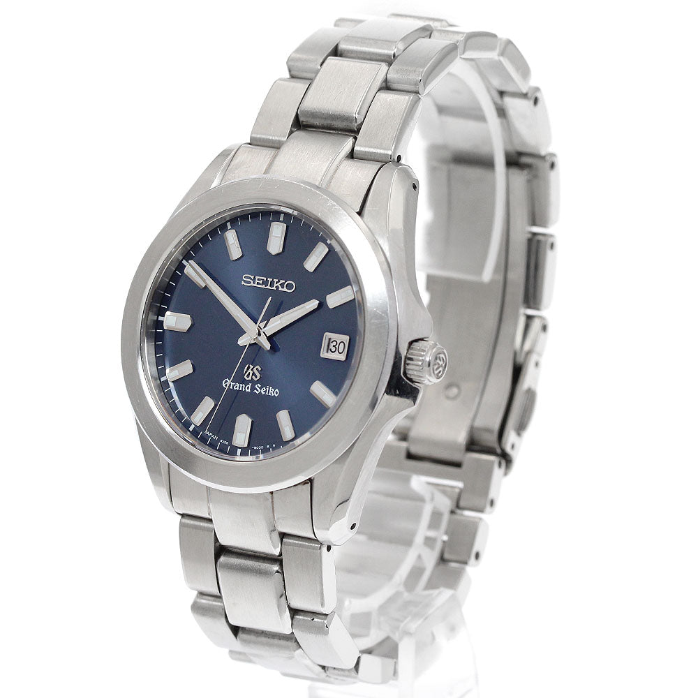 SEIKO Grand Seiko SBGF019/8J56-8020 Date Navy Dial Quartz Men's Watch_932318