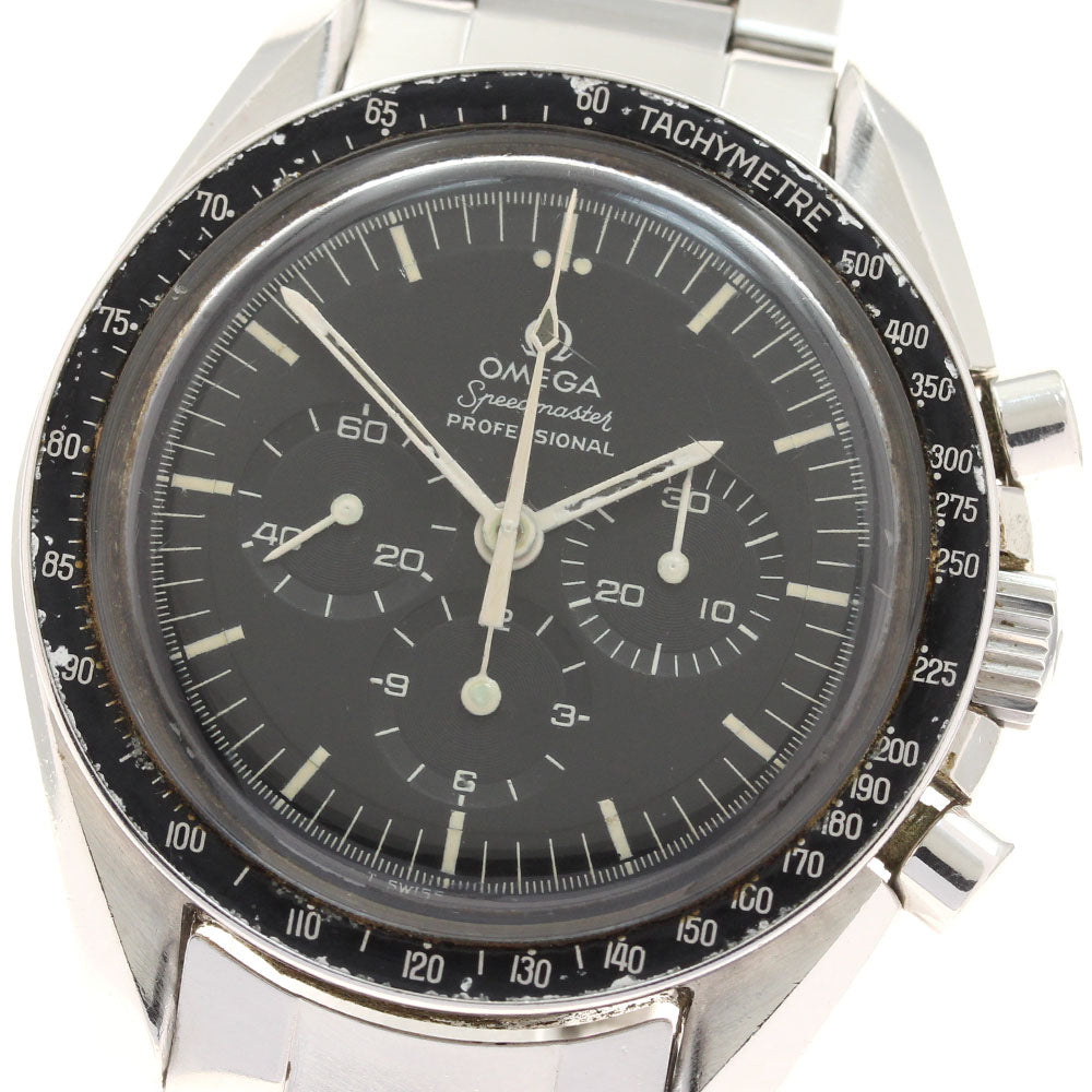 OMEGA Speedmaster Professional Moon Watch 3590.50/ST145.022 Cal.861 Stepped R Chronograph black Dial Hand Winding Men's Watch_932346