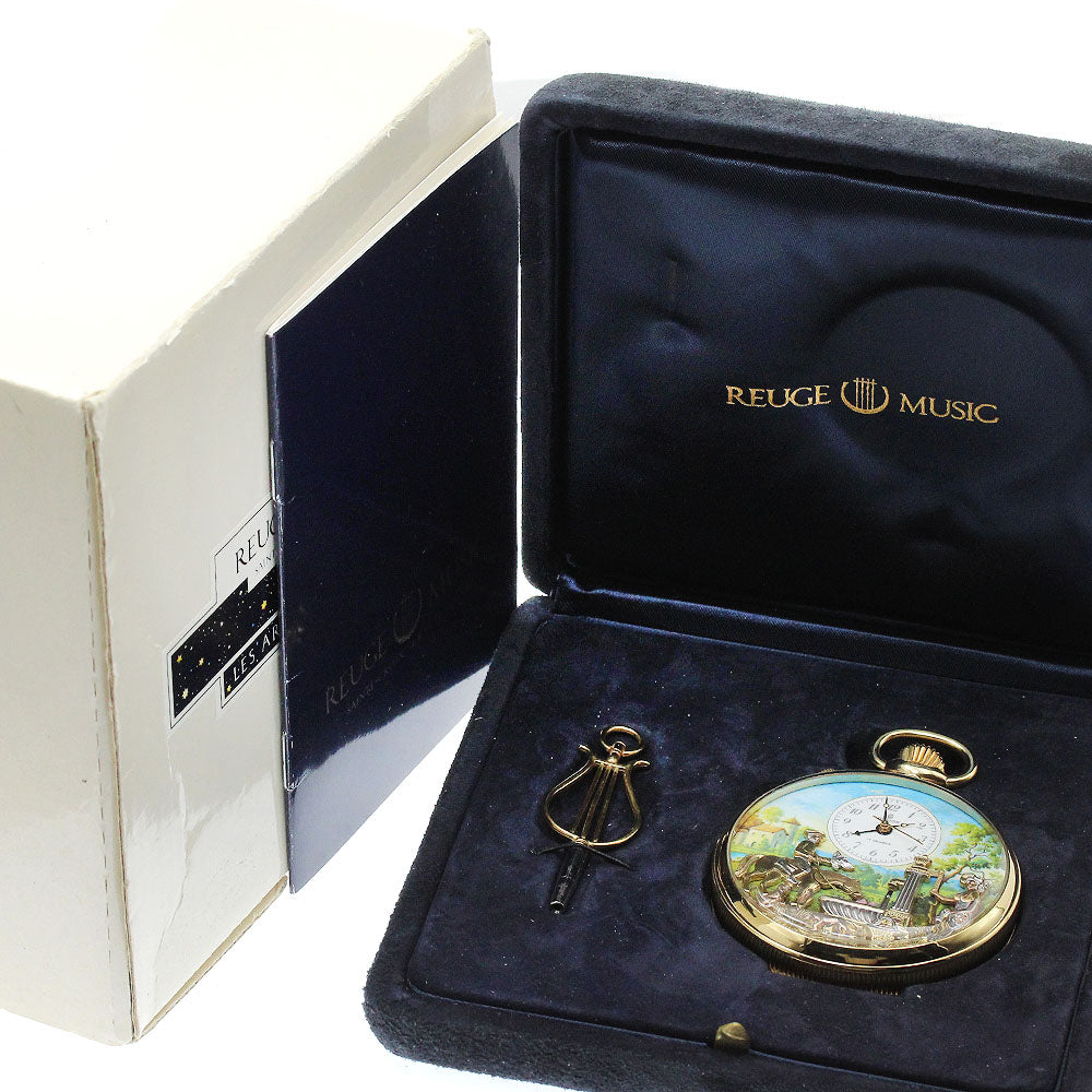 REUGE Pocket watch Karakuri music box Hand Winding Men's Pocket watch_932368