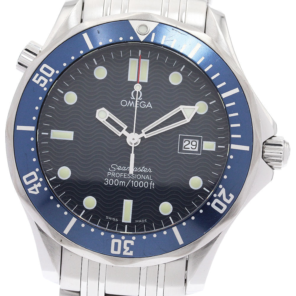 OMEGA Seamaster 300 2541.80 Date Navy Dial Quartz Men's Watch_932372