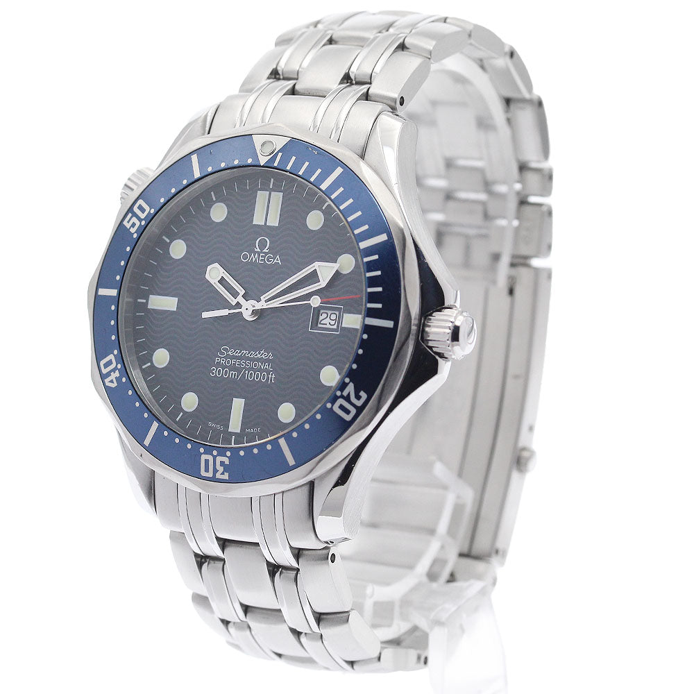 OMEGA Seamaster 300 2541.80 Date Navy Dial Quartz Men's Watch_932372