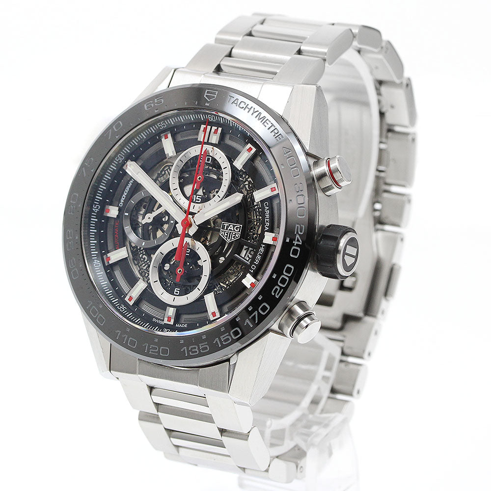 TAG HEUER Carrera CAR2A1W-0 Chronograph skeleton Dial Automatic Men's _932375