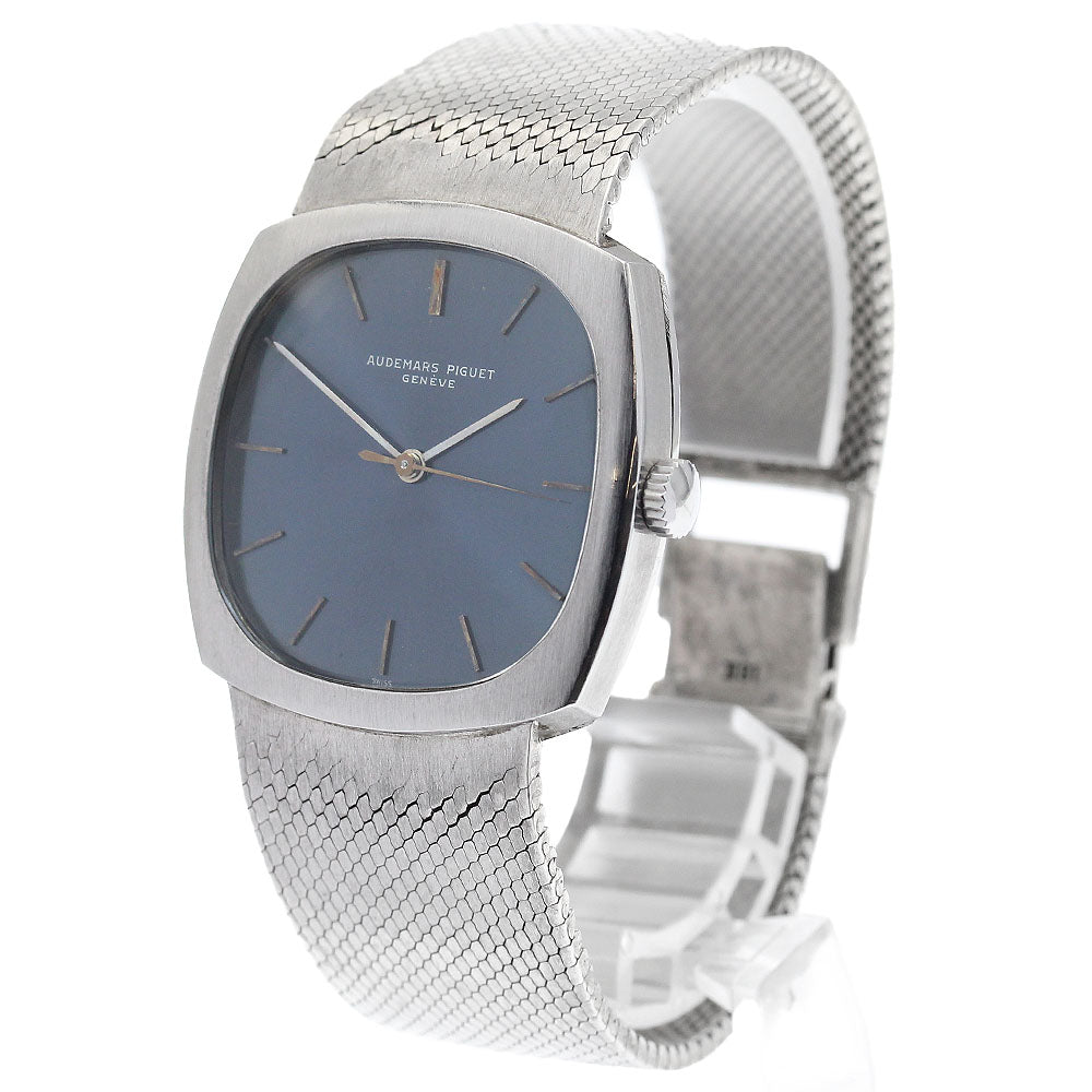 AUDEMARS PIGUET vintage Navy Dial Hand Winding Men's Watch_932391