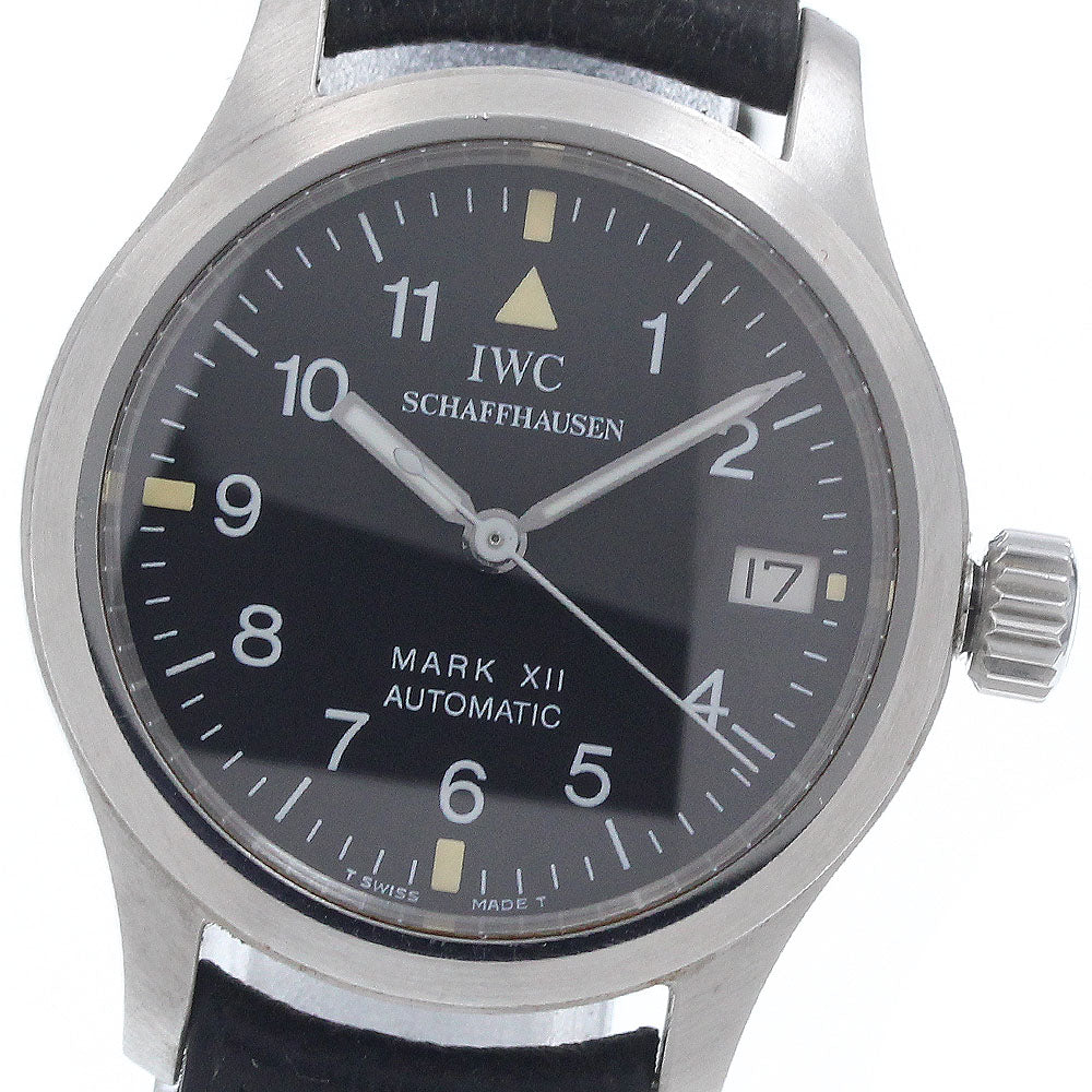 IWC SCHAFFHAUSEN Pilot Watch Mark XII IW442101 black Dial Automatic Ladies Watch_932417
