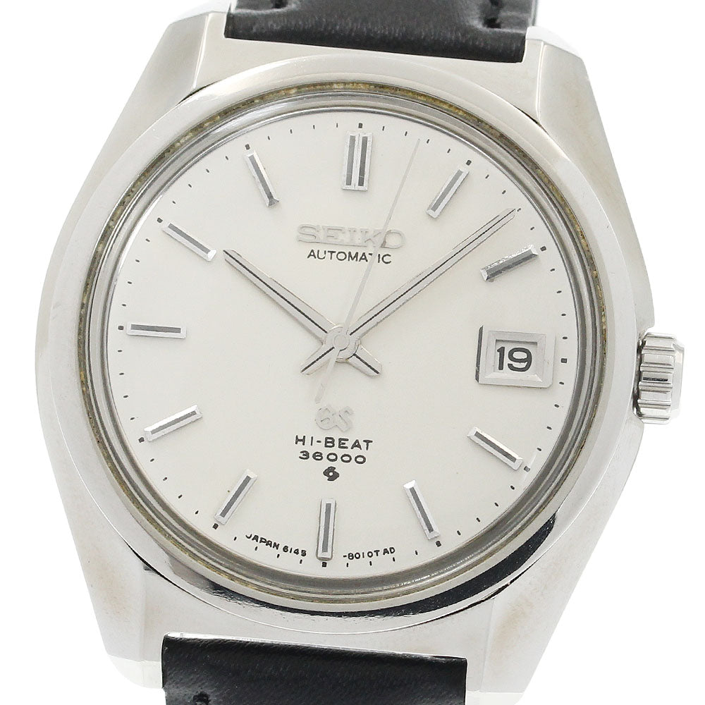 SEIKO Grand Seiko 6145-8000 Date Silver Dial Automatic Men's Watch_932441