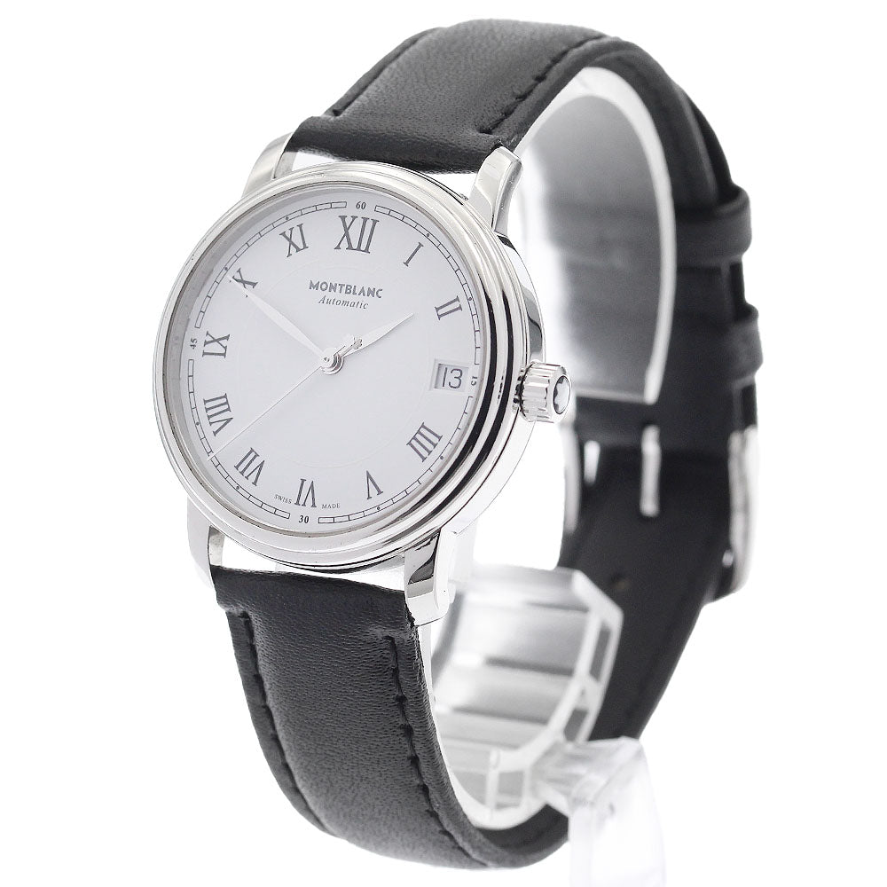 MONTBLANC Tradition 7376 Date white Dial Automatic Boy's Watch_932444