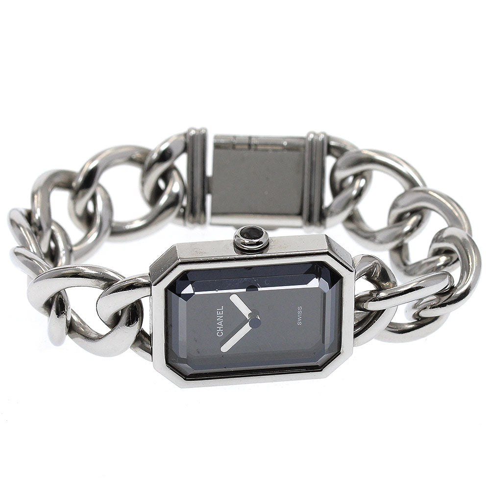 CHANEL Premiere M size H0452 black Dial Quartz Ladies Watch_932453