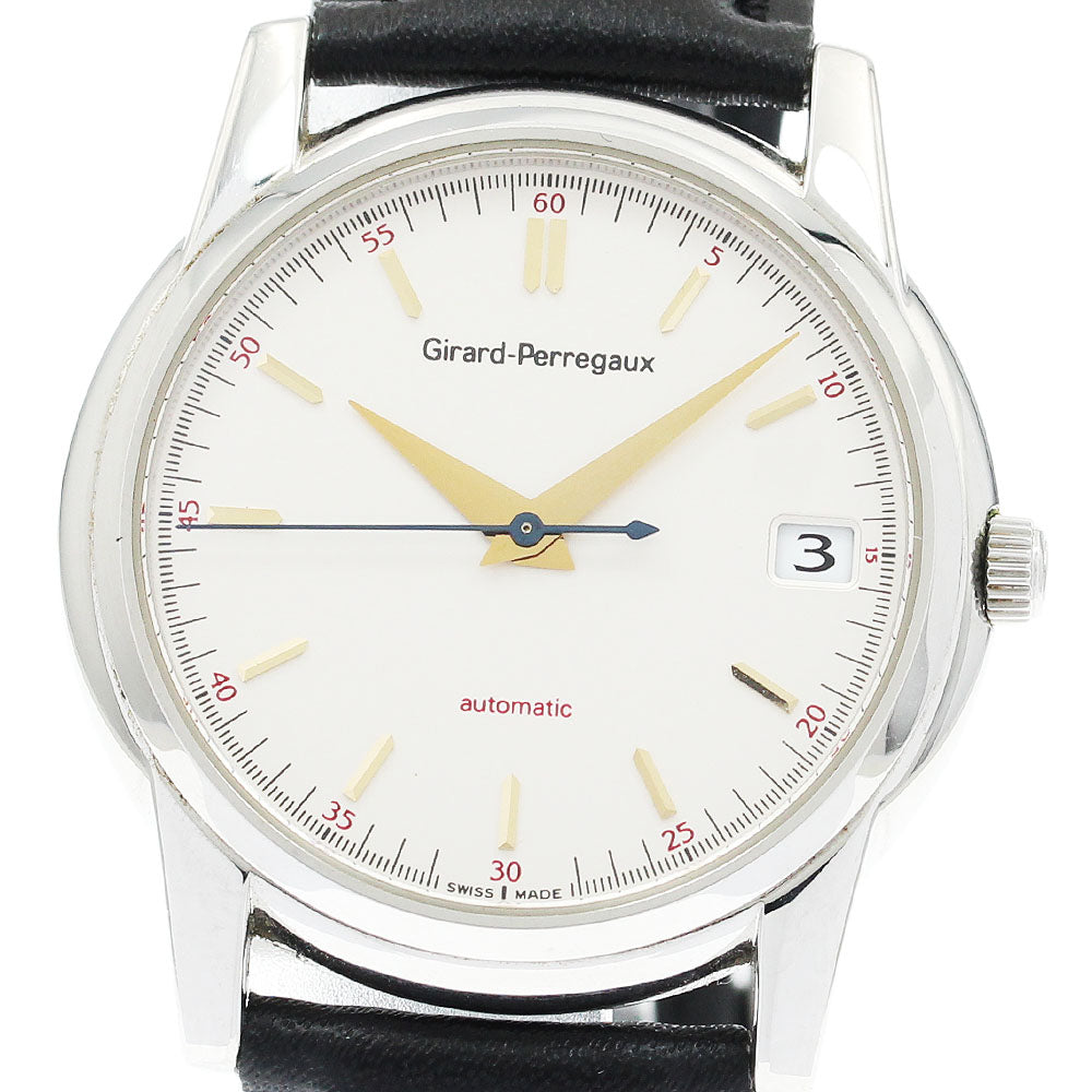 GIRARD PERREGAUX Classic 9044 Date Silver Dial Automatic Men's Watch_932454