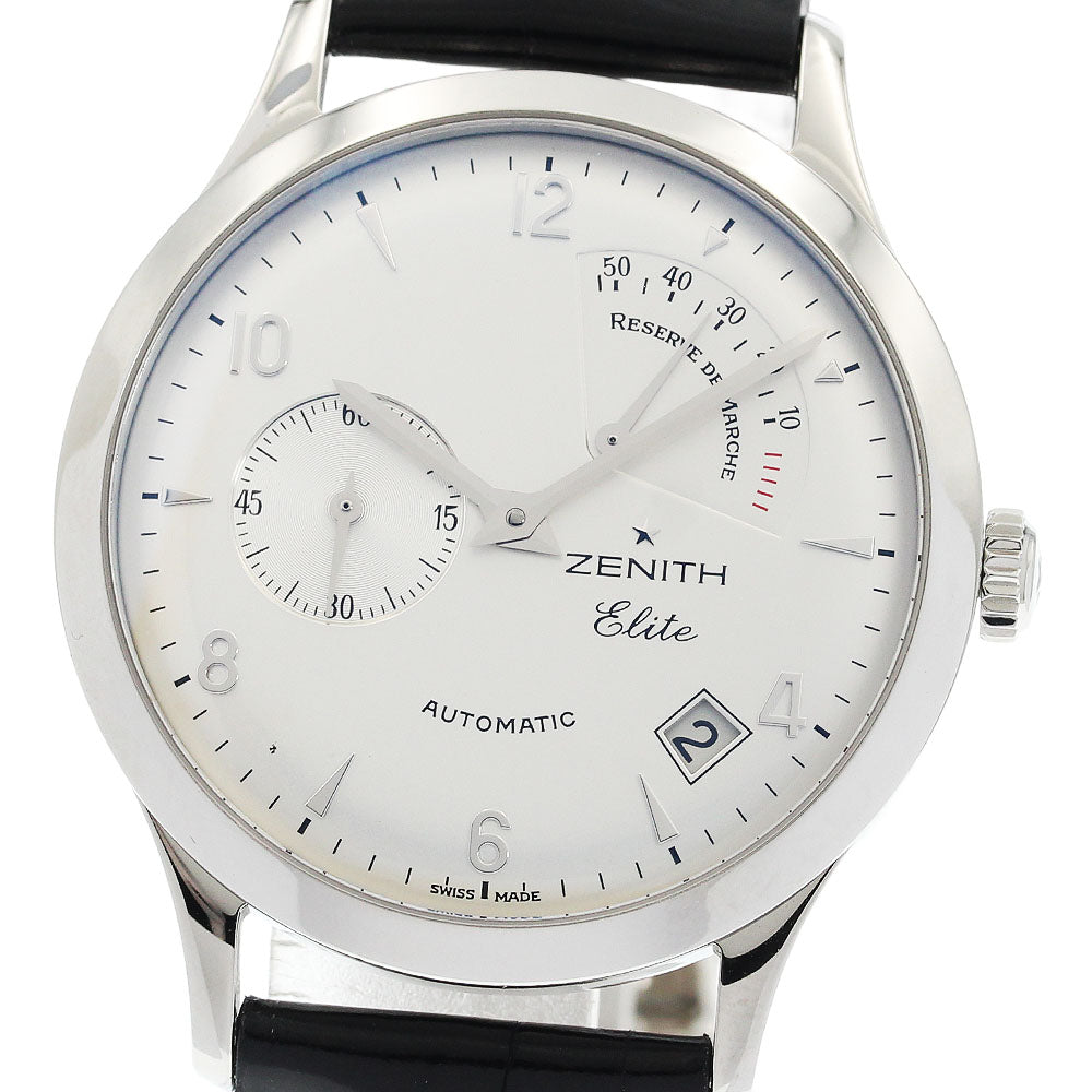 ZENITH Class Elite Reserved Marche 03.1125.685 Date Silver Dial Automatic Men's Watch_932497