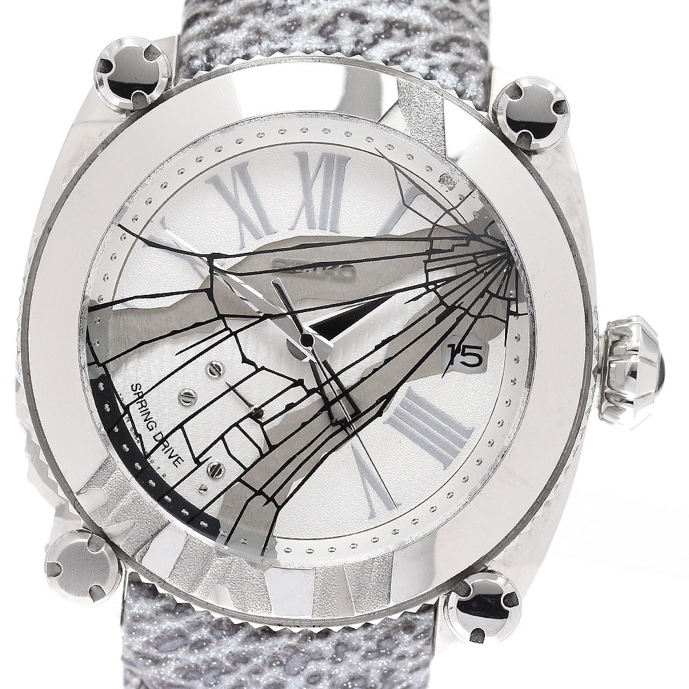 SEIKO Galante SBLA101/5R66-0BH0 Power reserve Silver Dial Spring drive Men's Watch_932514