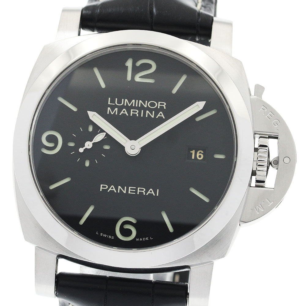 PANERAI Luminor Marina PAM03312 Date black Dial Automatic Men's Watch_932519