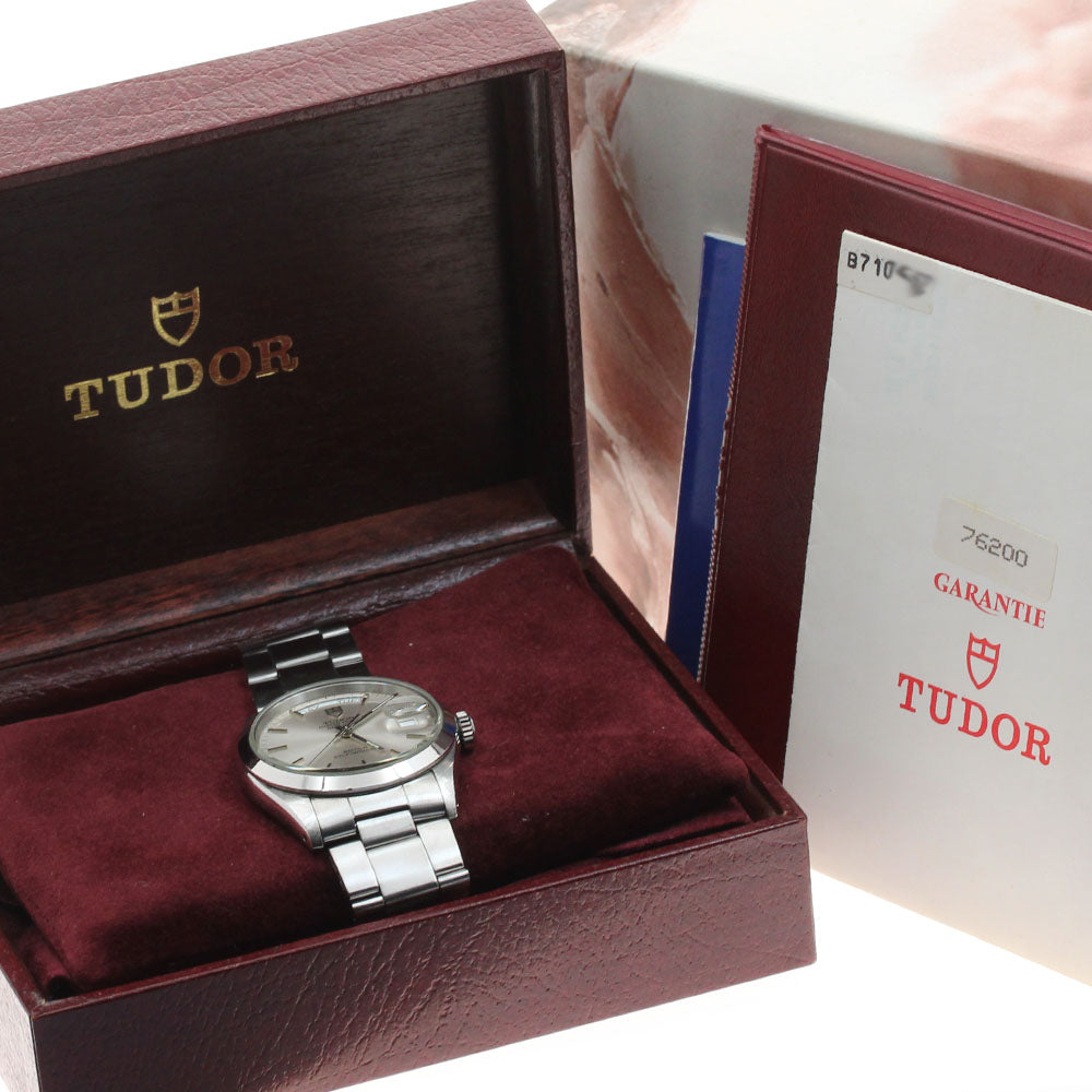 TUDOR Prince Date Day 76200 Day date Silver Dial Automatic Men's Watch_932592