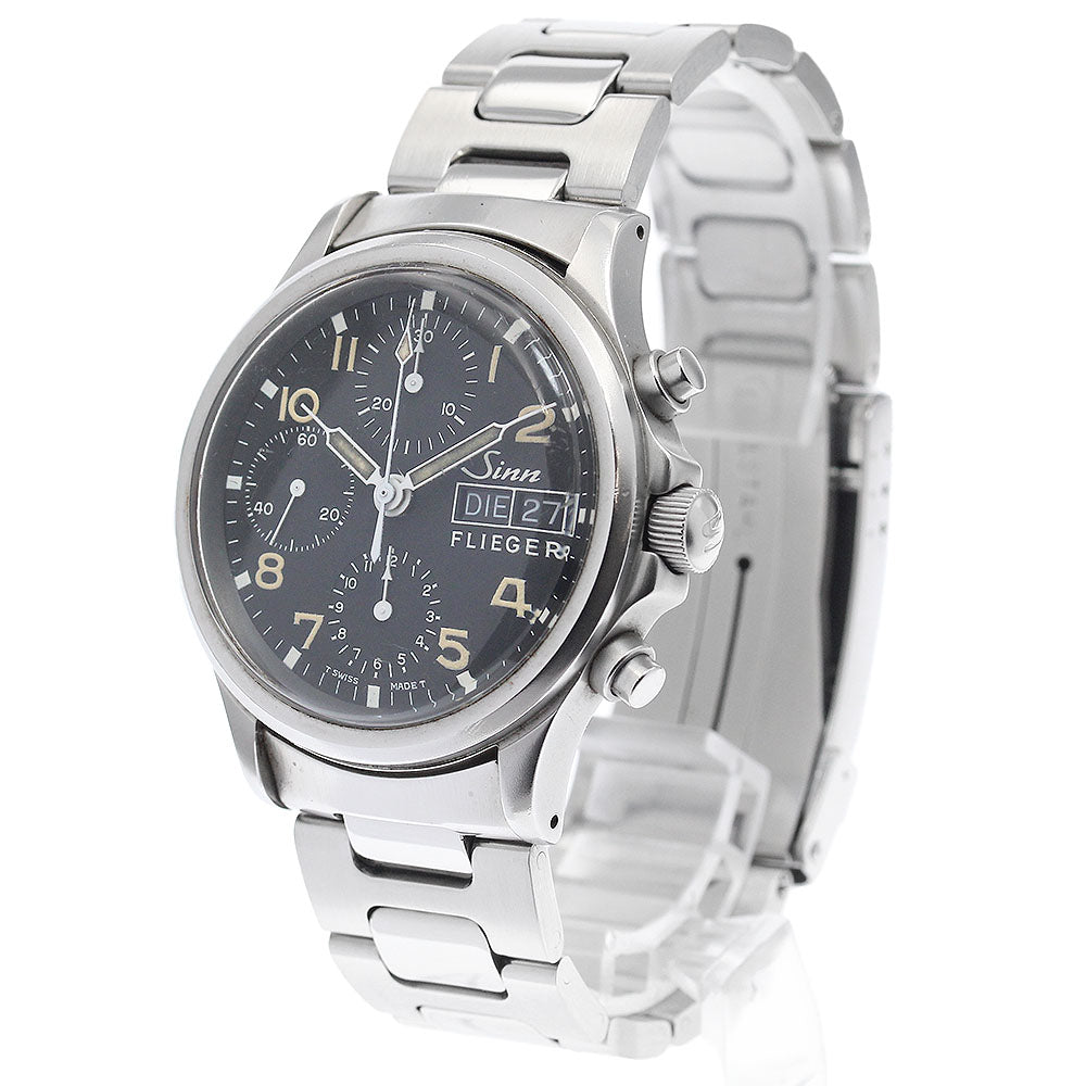 Sinn Freeger Ref.356 Chronograph black Dial Hand Winding Men's Watch_932600