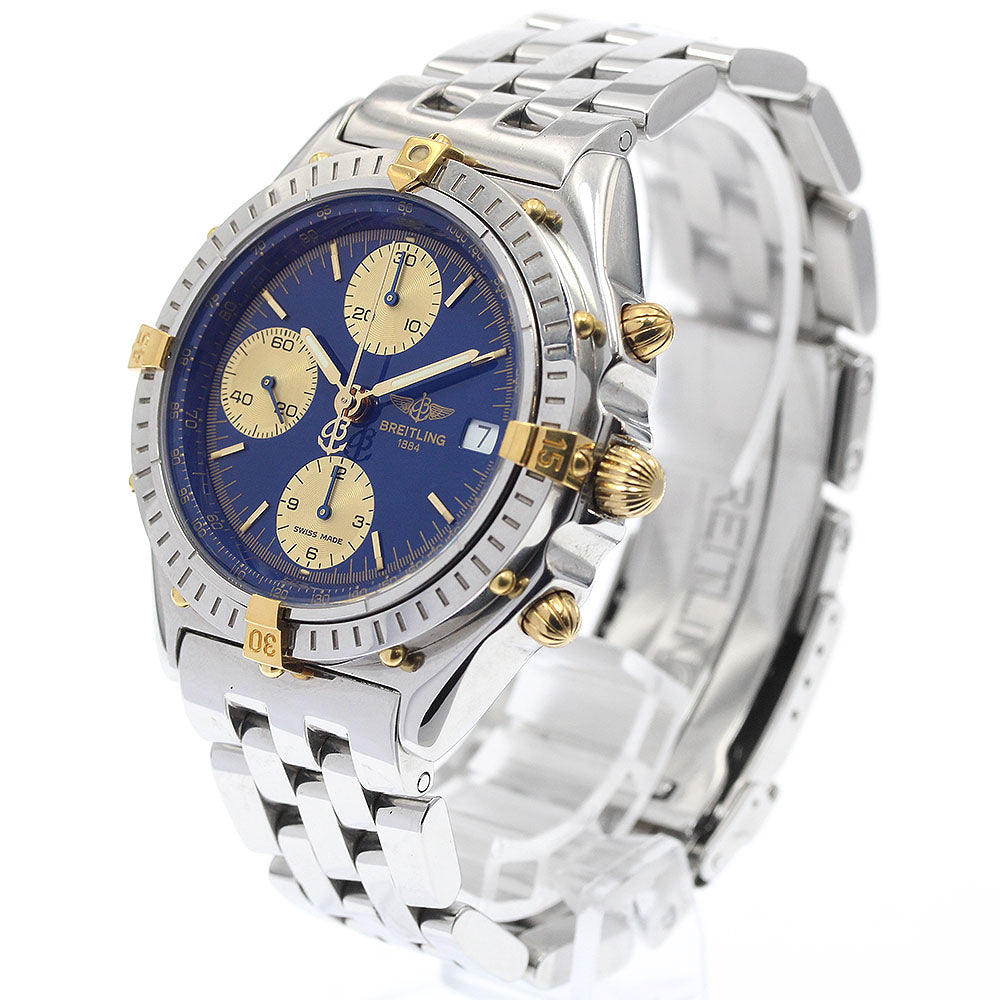 BREITLING Chronomat Bikoro B13050.1 Date Navy Dial Automatic Men's Watch_932614